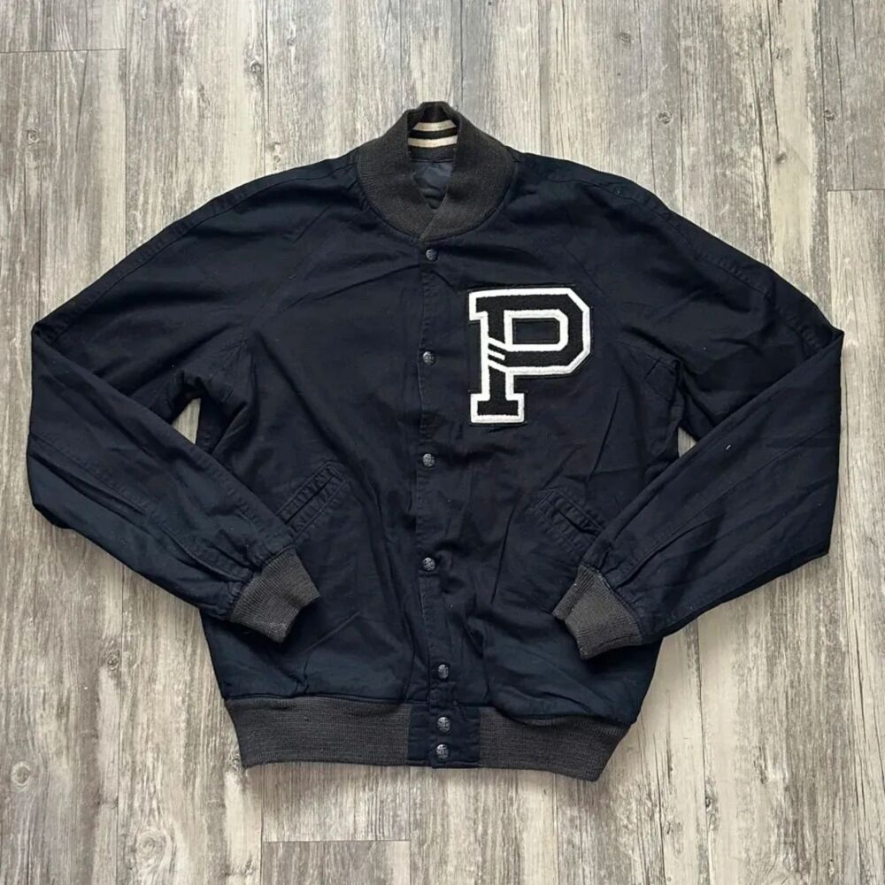 Polo Ralph Lauren Reversible Bomber Jacket Chain Stitched New York Boxing Club M - Picture 7 of 9